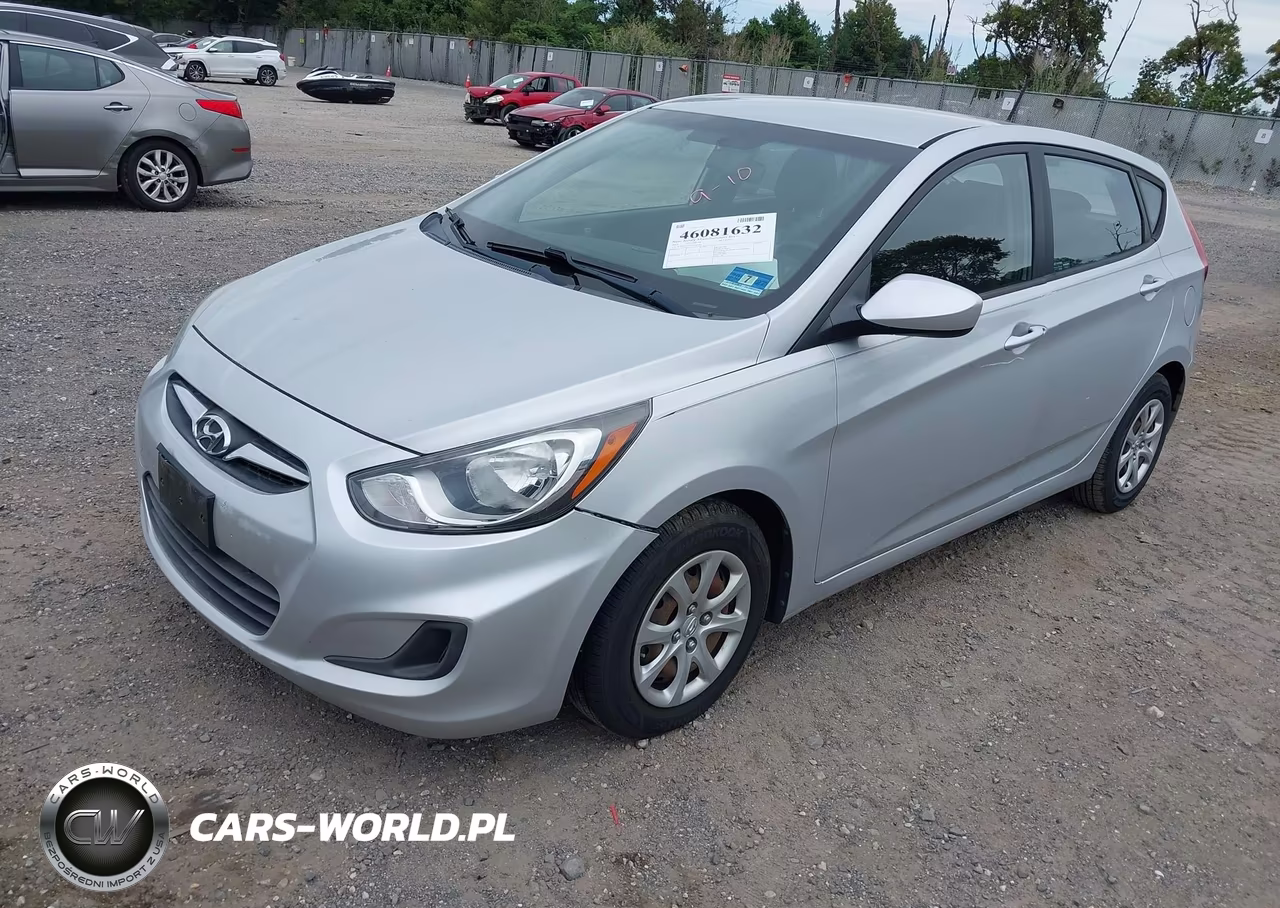 2014 Hyundai Accent Gs VIN:KMHCT5AE9EU181235 - 2