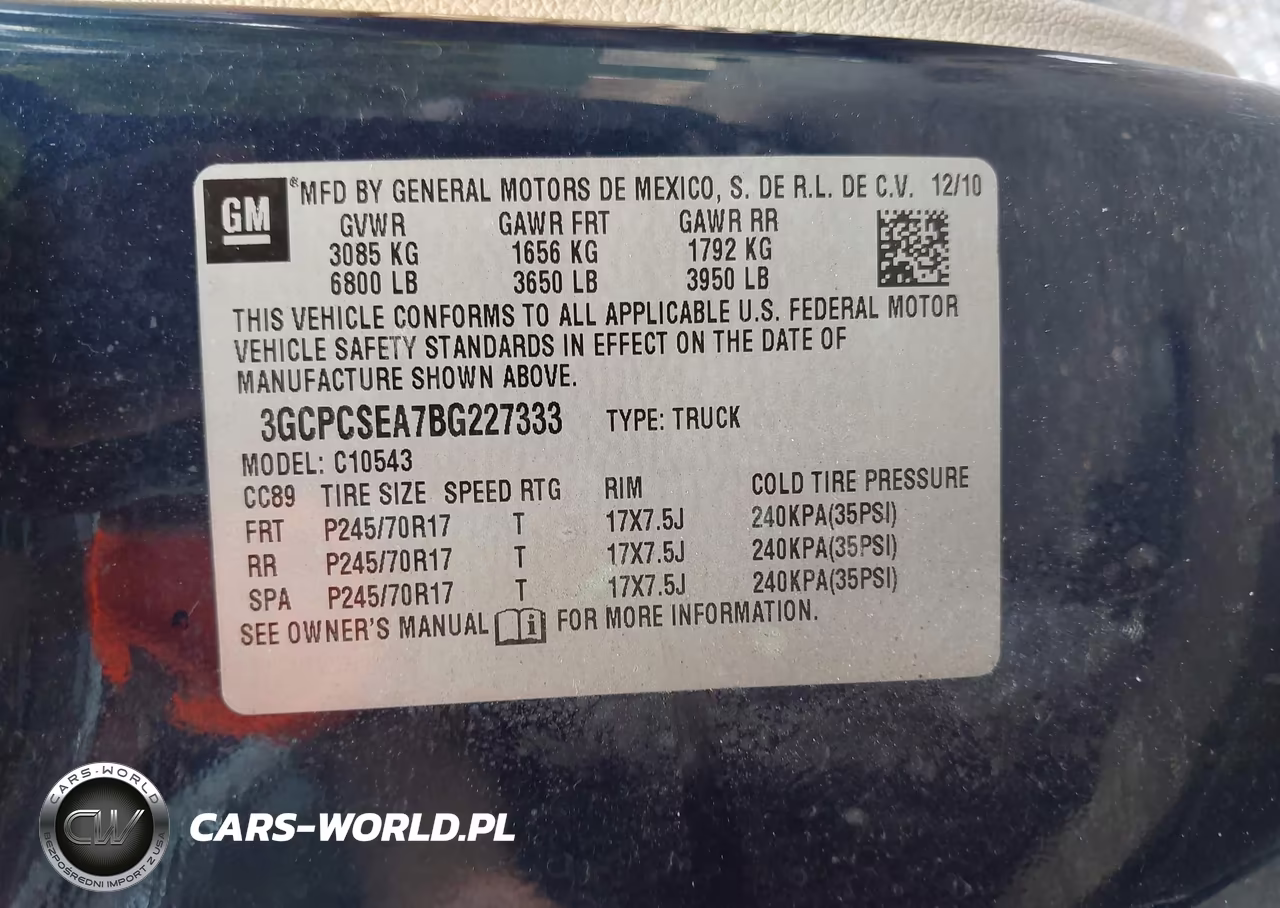 2011 Chevrolet Silverado 1500 Lt VIN:3GCPCSEA7BG227333 - 9