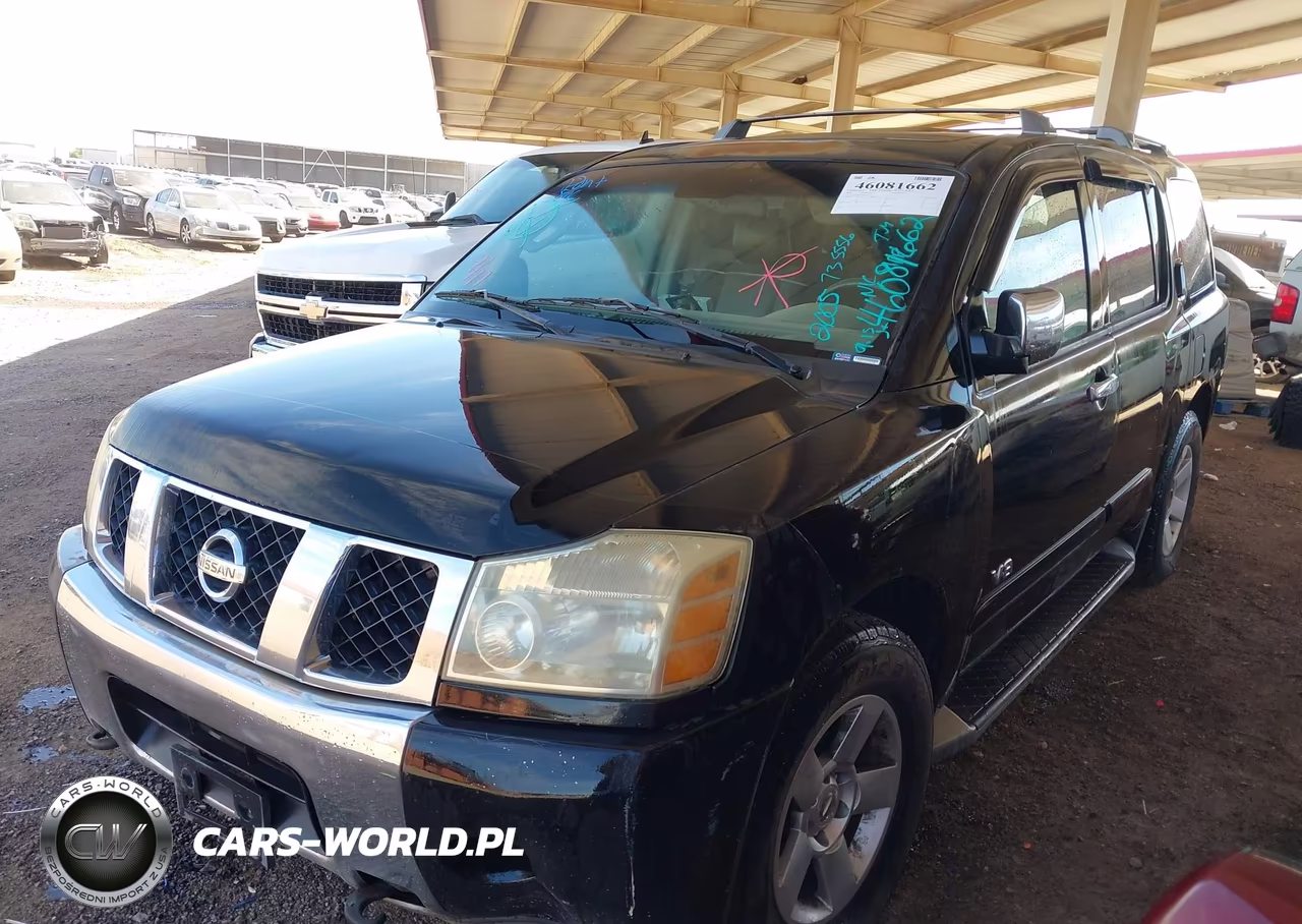 2005 Nissan Armada Le VIN:5N1AA08B95N735556 - 2