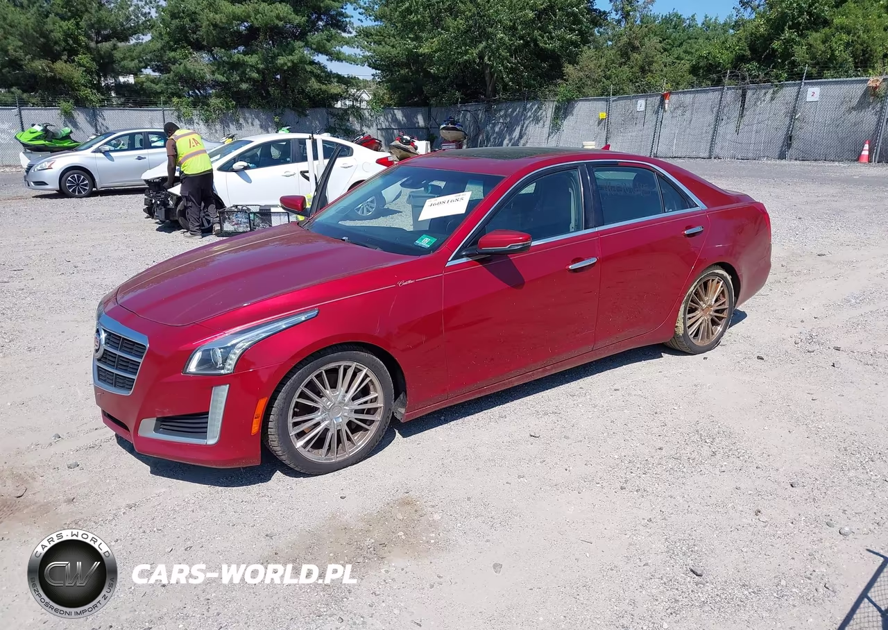 2014 Cadillac Cts Luxury VIN:1G6AR5SXXE0186688 - 2