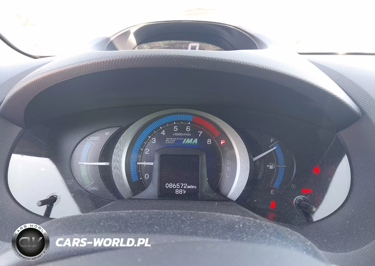 2010 Honda Insight Lx VIN:JHMZE2H55AS042866 - 7