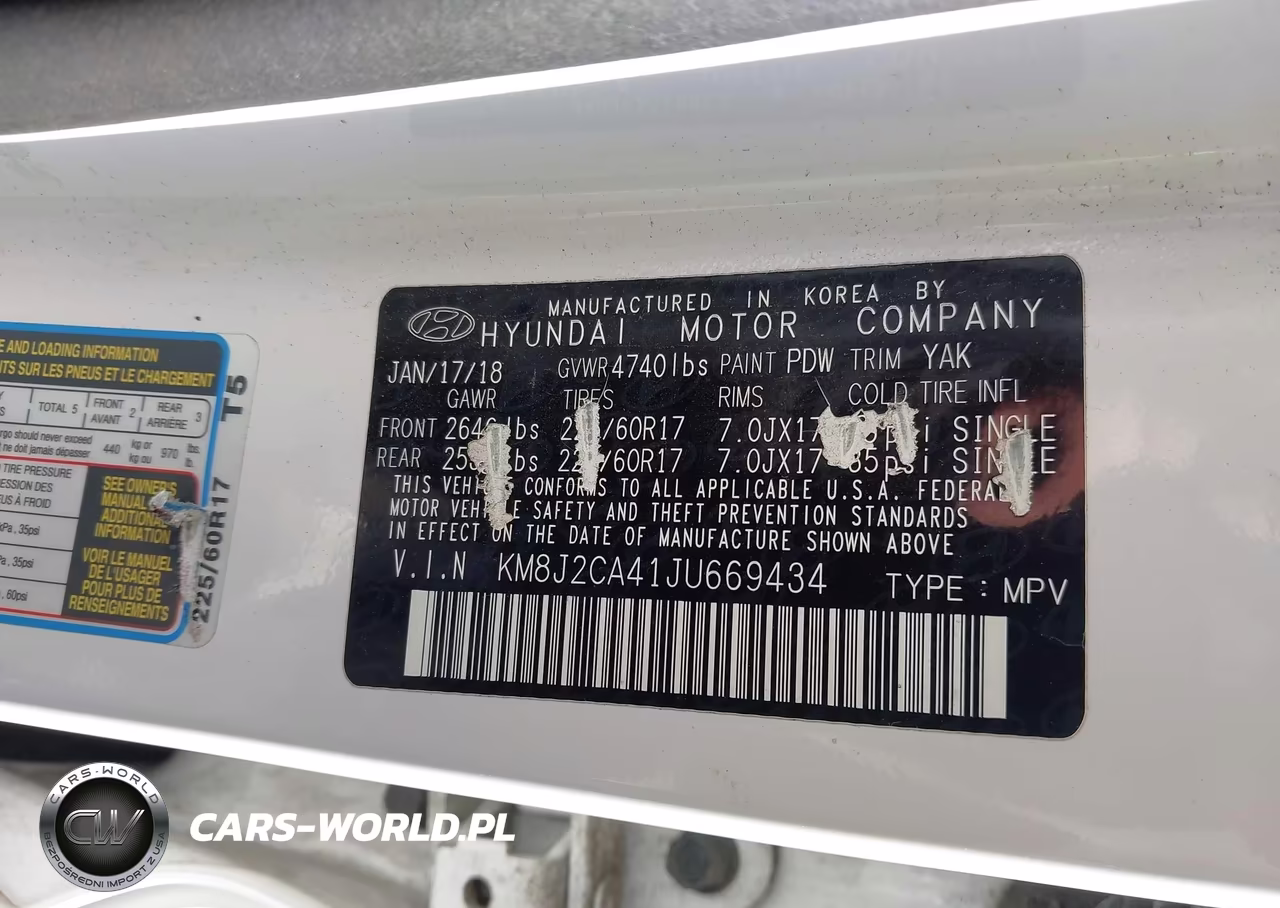 2018 Hyundai Tucson Se VIN:KM8J2CA41JU669434 - 9