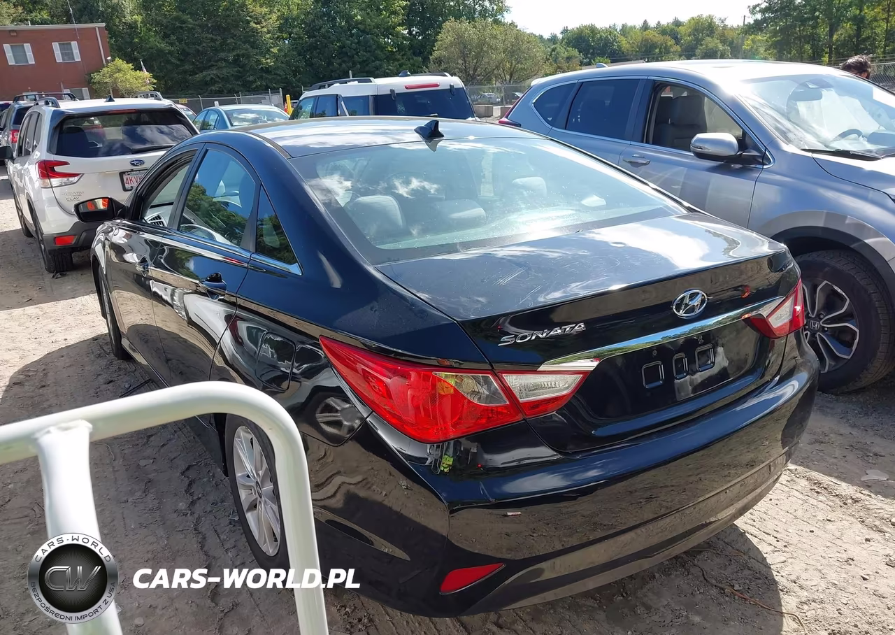 2014 Hyundai Sonata Gls VIN:5NPEB4ACXEH865584 - 3