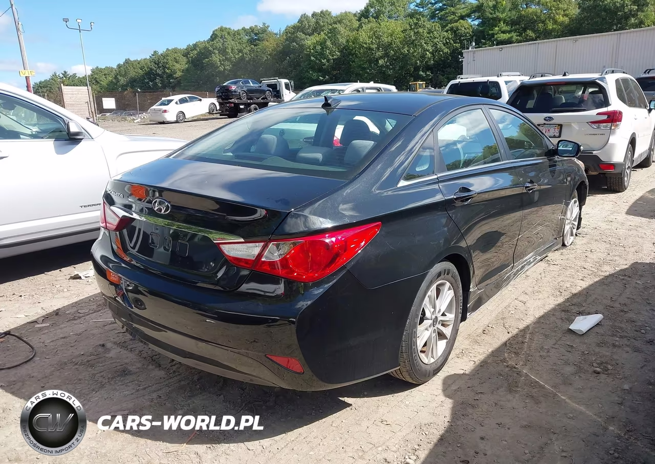 2014 Hyundai Sonata Gls VIN:5NPEB4ACXEH865584 - 4