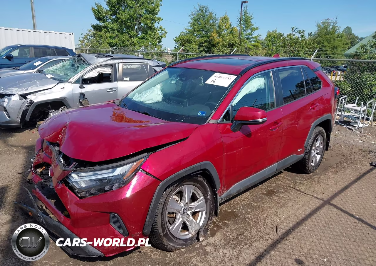 2022 Toyota Rav4 Hybrid Xle VIN:2T3RWRFV6NW130784 - 2
