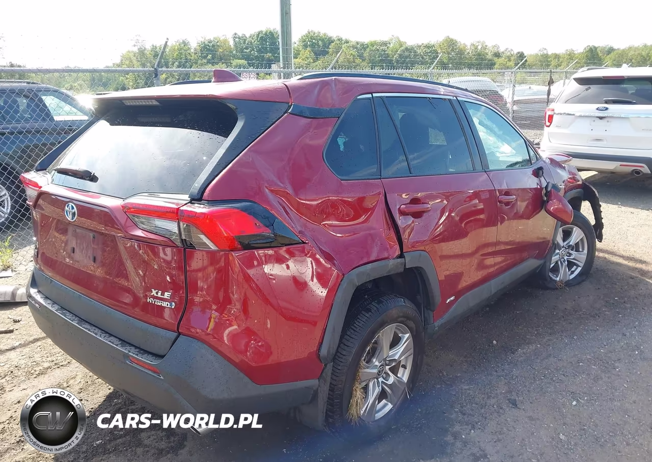 2022 Toyota Rav4 Hybrid Xle VIN:2T3RWRFV6NW130784 - 4