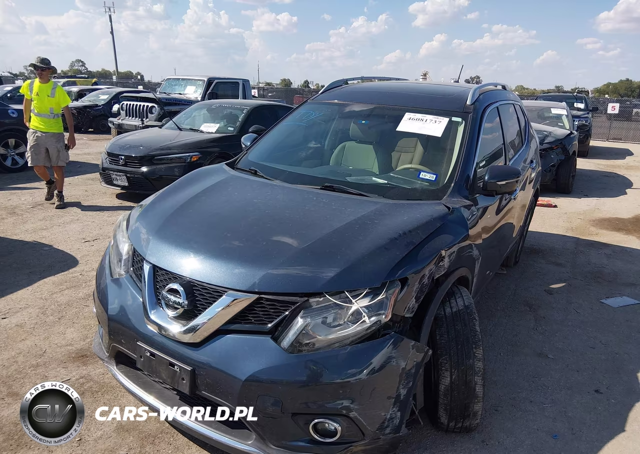 2015 Nissan Rogue Sl VIN:5N1AT2MT6FC865411 - 2