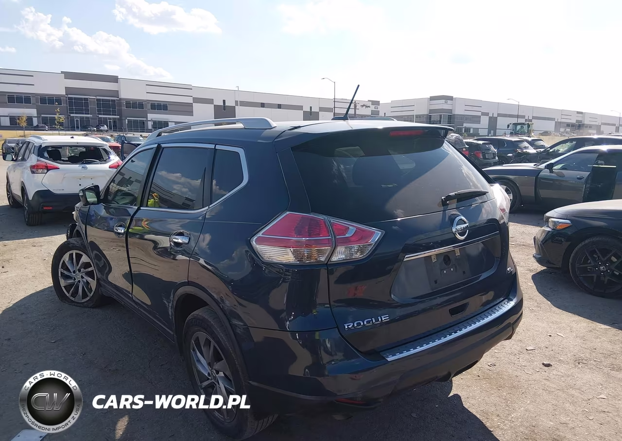 2015 Nissan Rogue Sl VIN:5N1AT2MT6FC865411 - 3