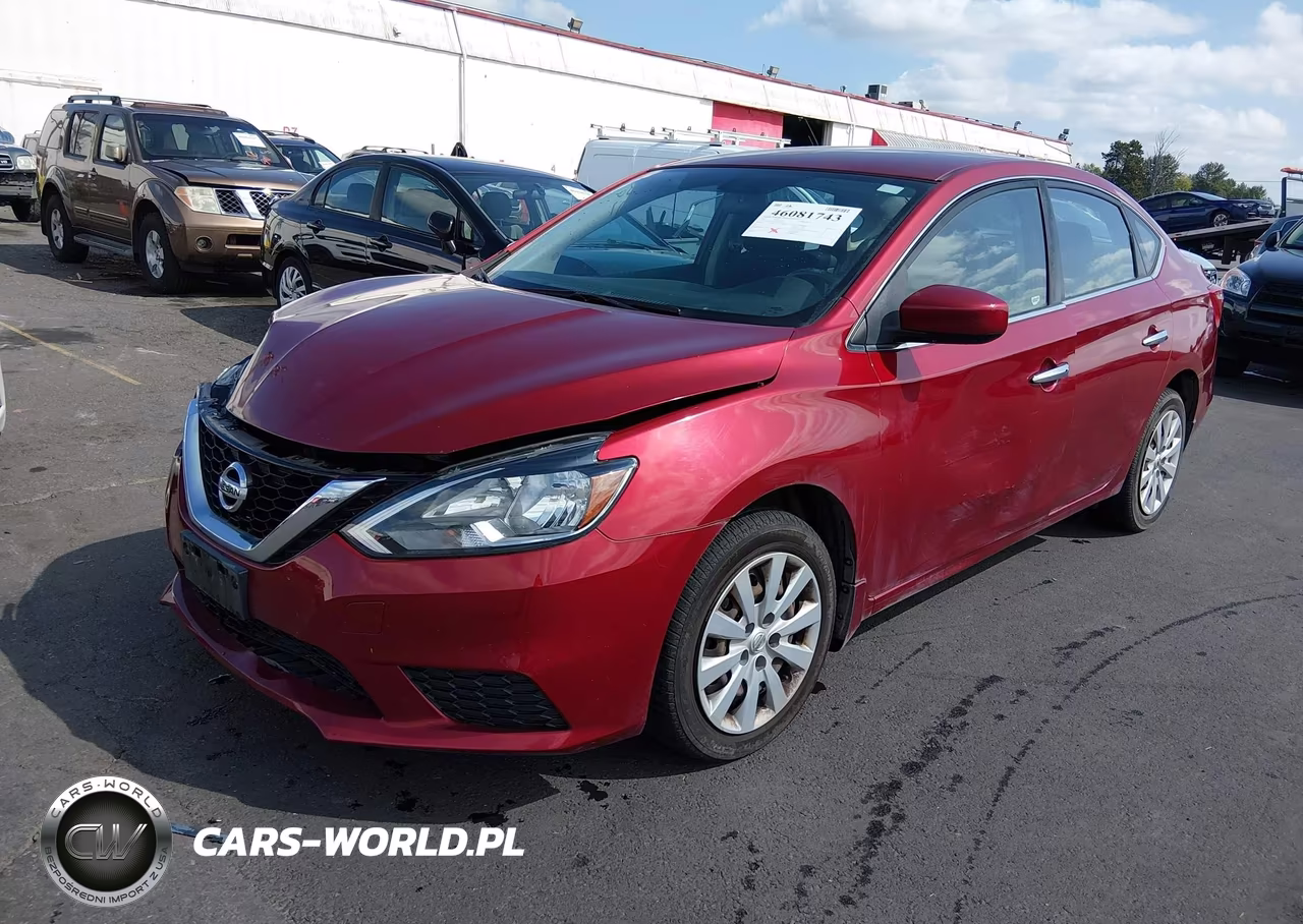 2017 Nissan Sentra Sv VIN:3N1AB7APXHY408951 - 2