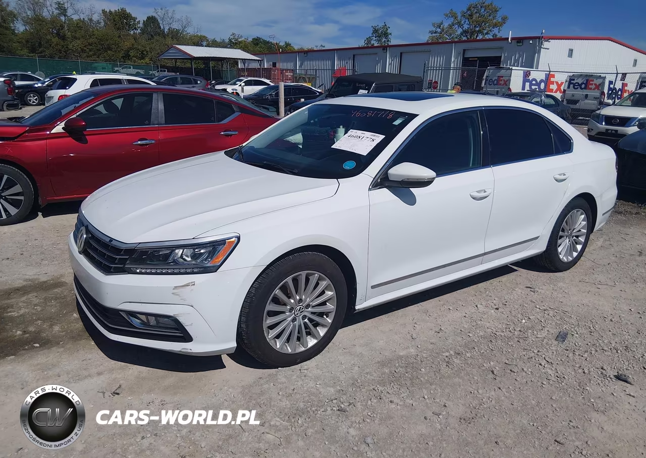 2017 Volkswagen Passat 1.8T Se VIN:1VWBT7A36HC058767 - 2