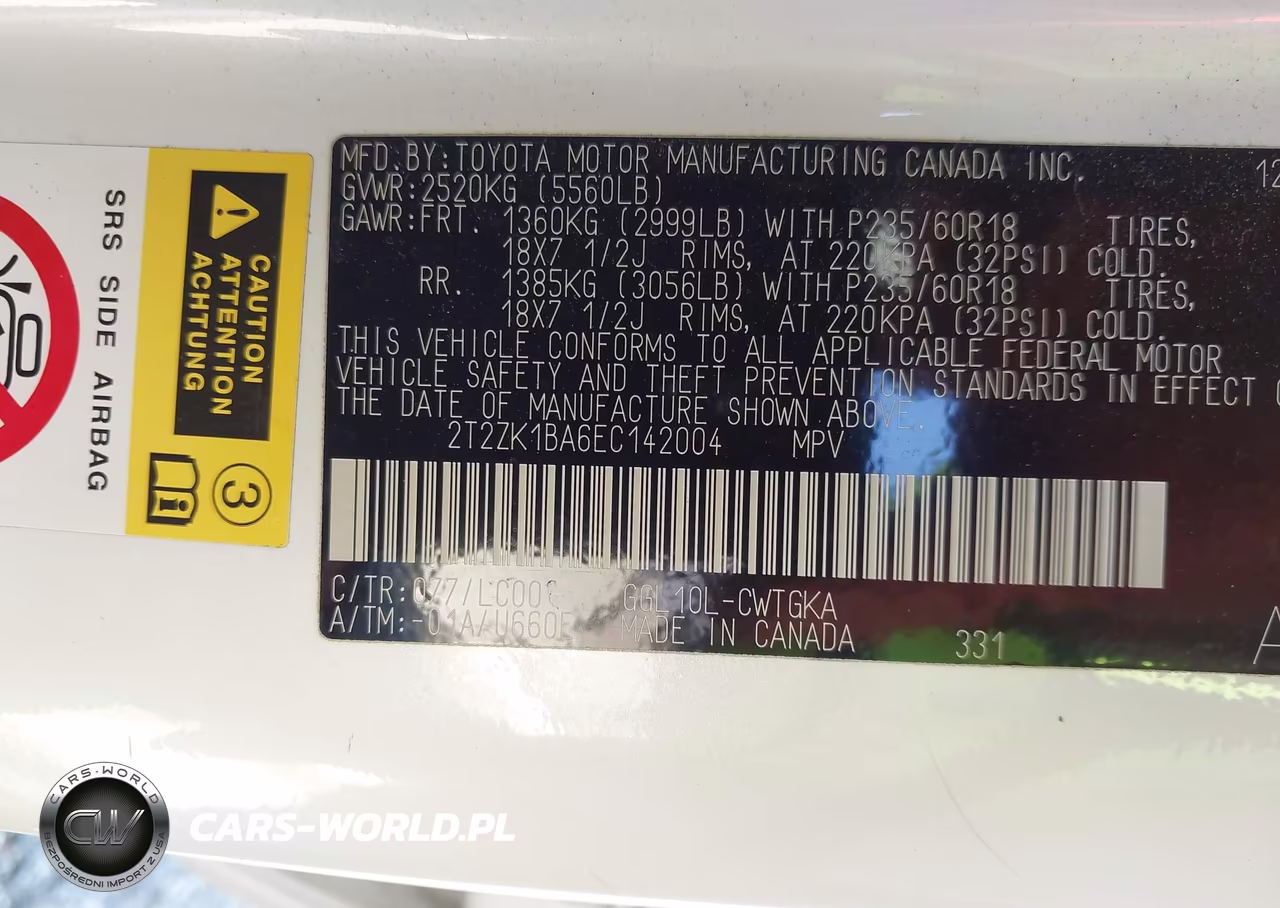 2014 Lexus Rx 350 VIN:2T2ZK1BA6EC142004 - 9