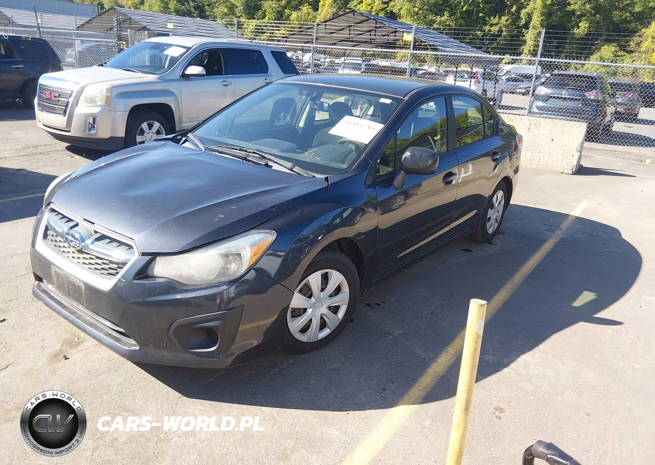 2012 Subaru Impreza 2.0I VIN:JF1GJAA65CH025590 - 2