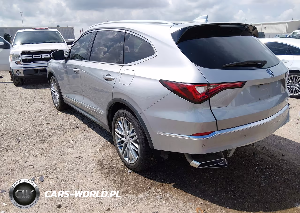 2022 Acura Mdx Advance Package VIN:5J8YE1H89NL001966 - 3