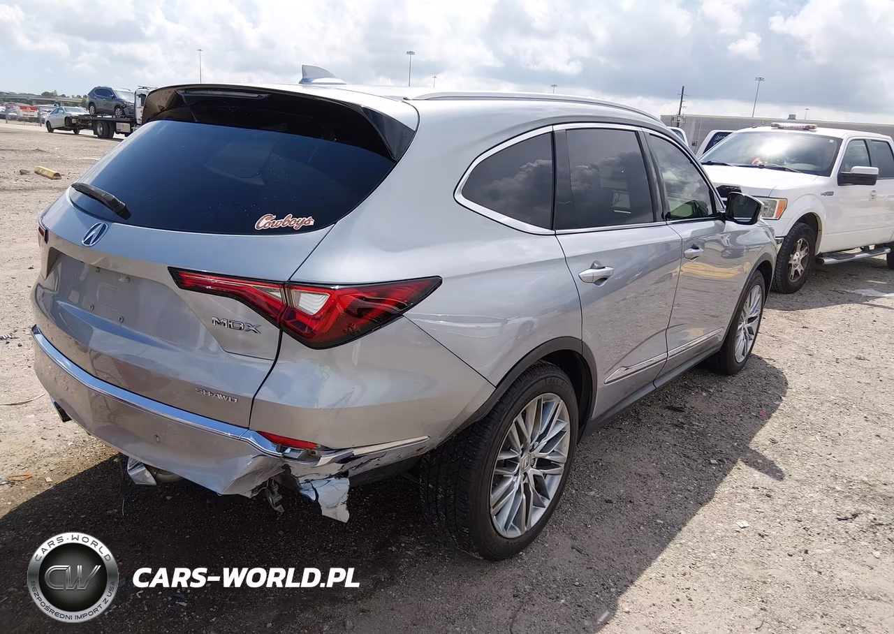 2022 Acura Mdx Advance Package VIN:5J8YE1H89NL001966 - 4