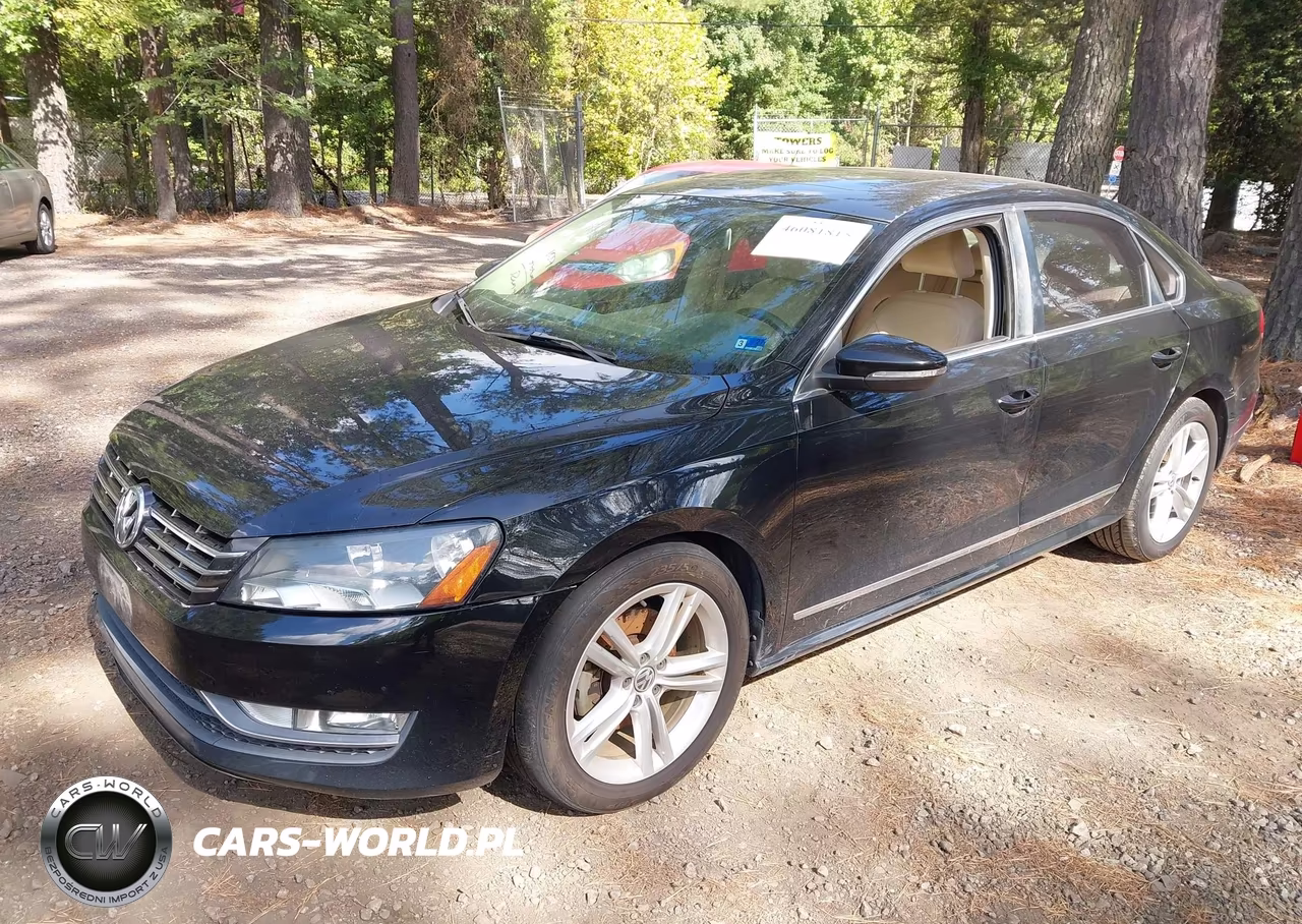 2012 Volkswagen Passat 3.6L V6 Sel Premium VIN:1VWCM7A35CC009442 - 2
