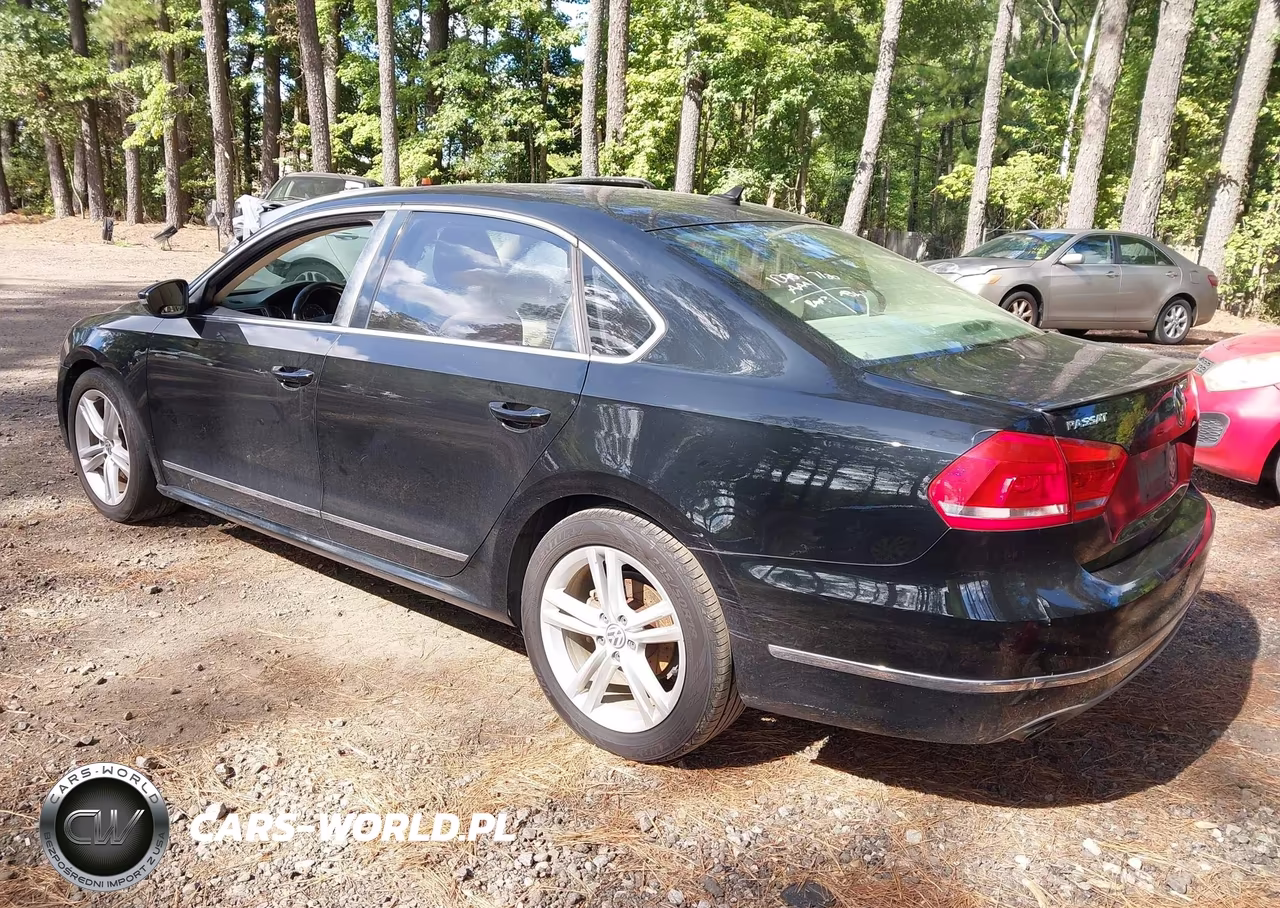 2012 Volkswagen Passat 3.6L V6 Sel Premium VIN:1VWCM7A35CC009442 - 3