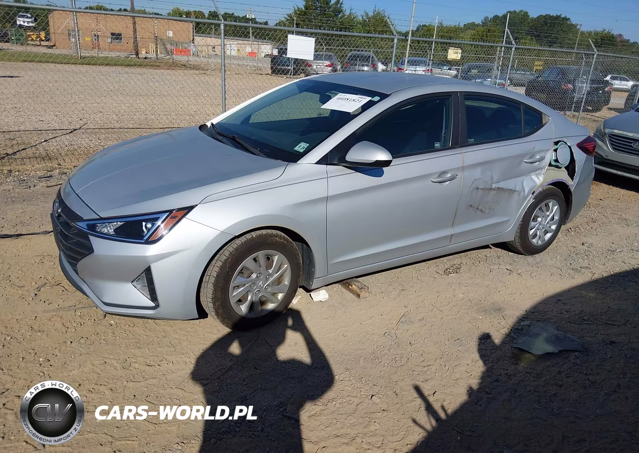 2019 Hyundai Elantra Se VIN:KMHD74LF9KU850012 - 2