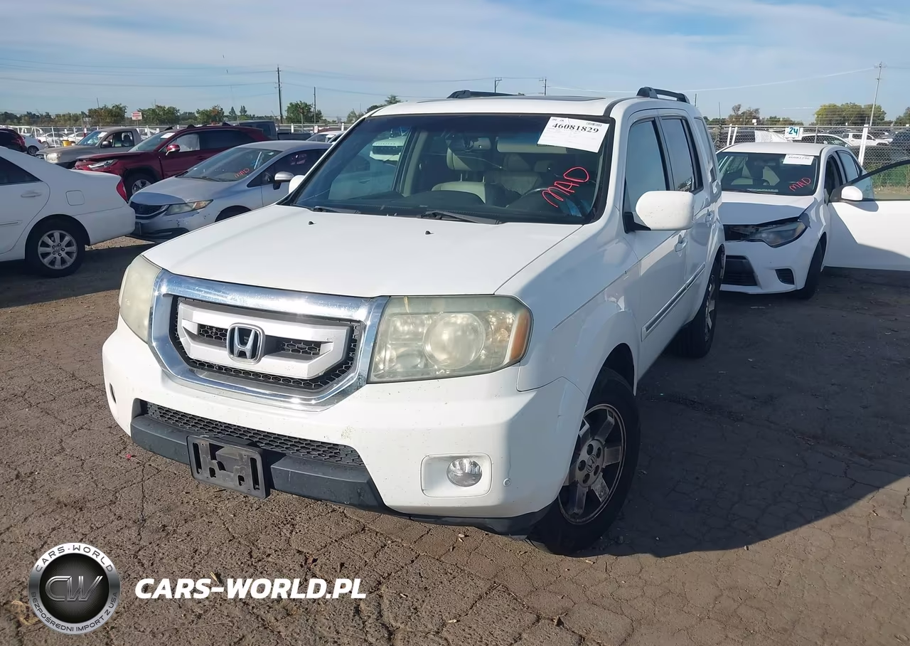 2010 Honda Pilot Touring VIN:5FNYF3H95AB008877 - 2