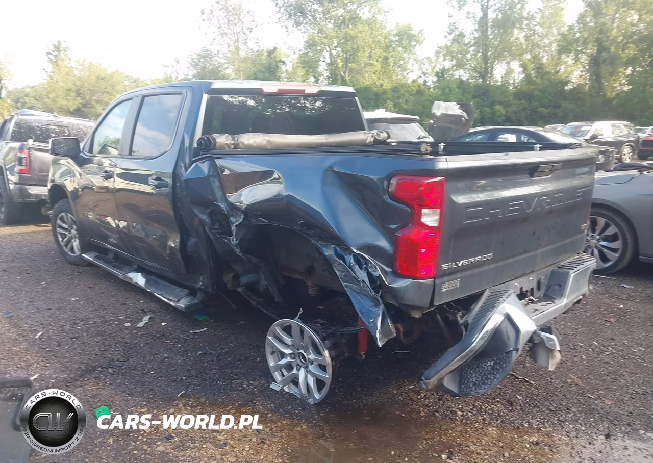 2020 Chevrolet Silverado 1500 4Wd Short Bed Lt VIN:3GCUYDED8LG423759 - 3