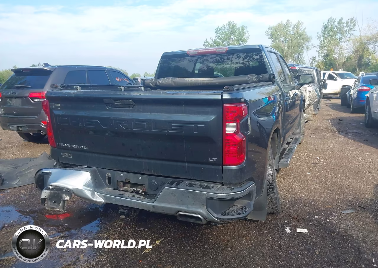 2020 Chevrolet Silverado 1500 4Wd Short Bed Lt VIN:3GCUYDED8LG423759 - 4