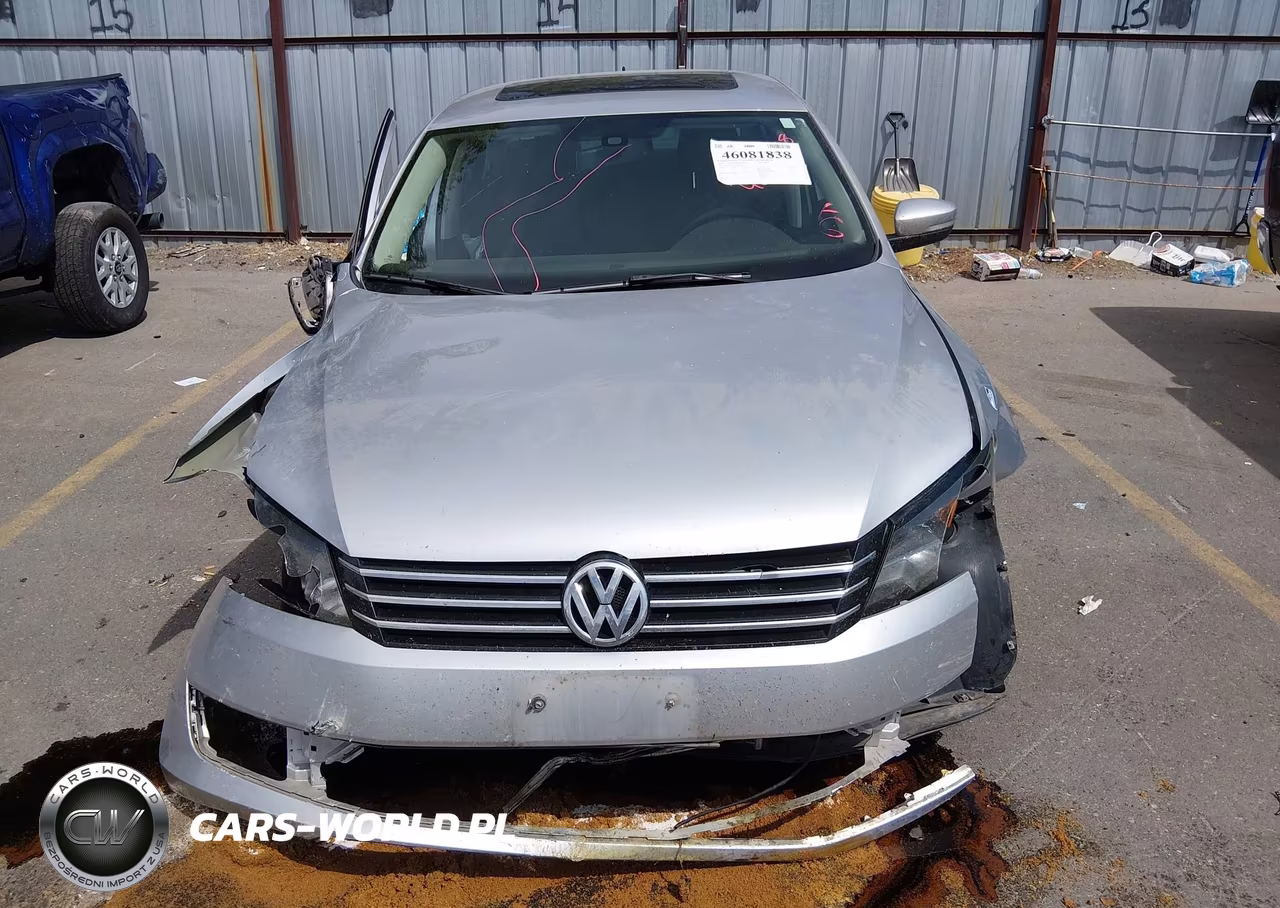 2013 Volkswagen Passat 2.5L Se VIN:1VWBH7A39DC078653 - 12