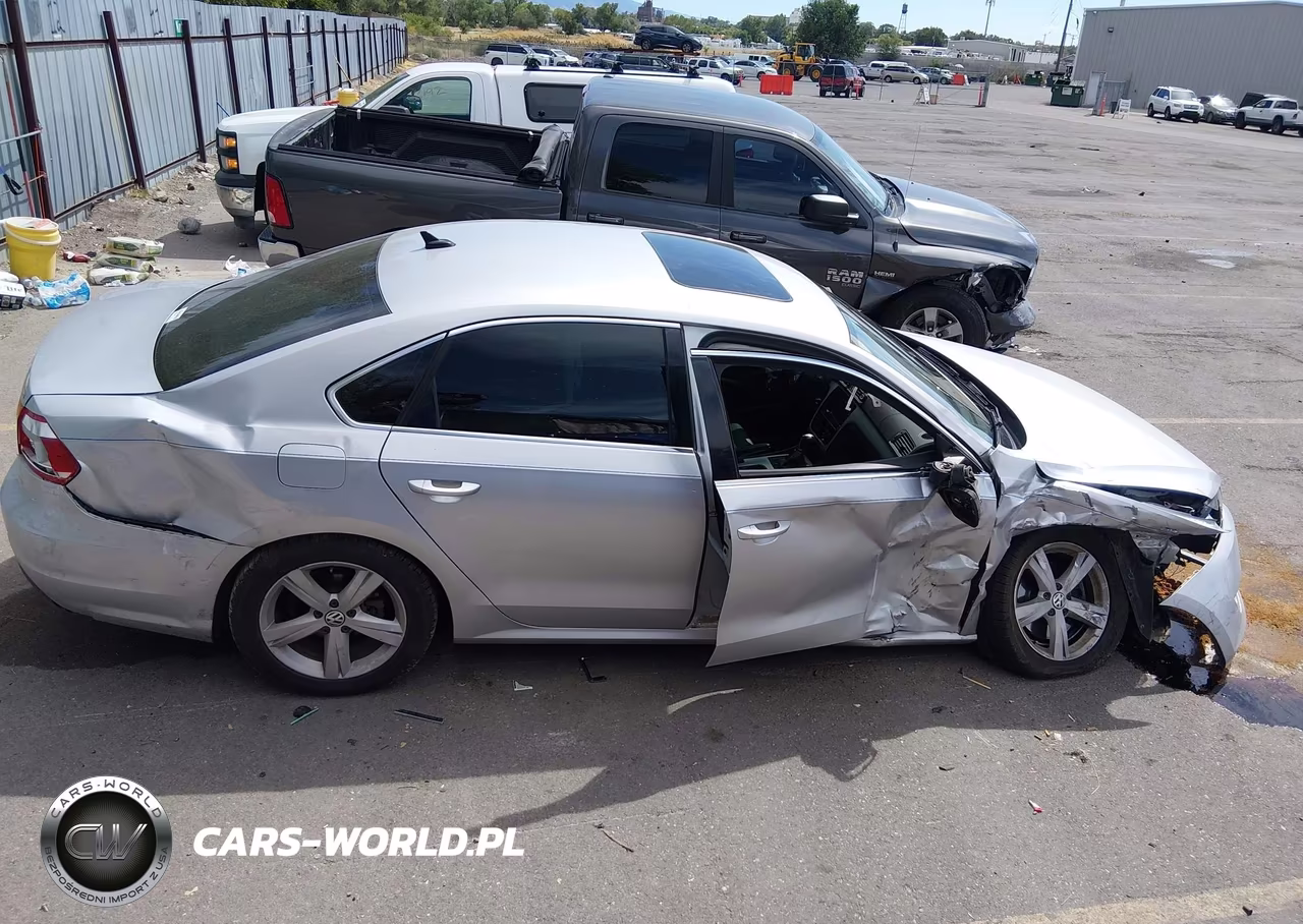 2013 Volkswagen Passat 2.5L Se VIN:1VWBH7A39DC078653 - 13