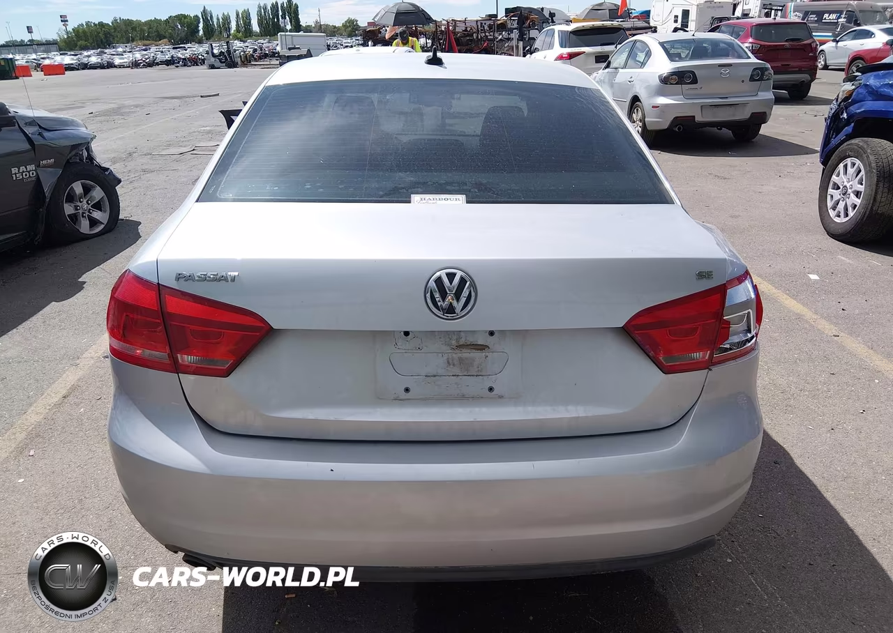 2013 Volkswagen Passat 2.5L Se VIN:1VWBH7A39DC078653 - 16