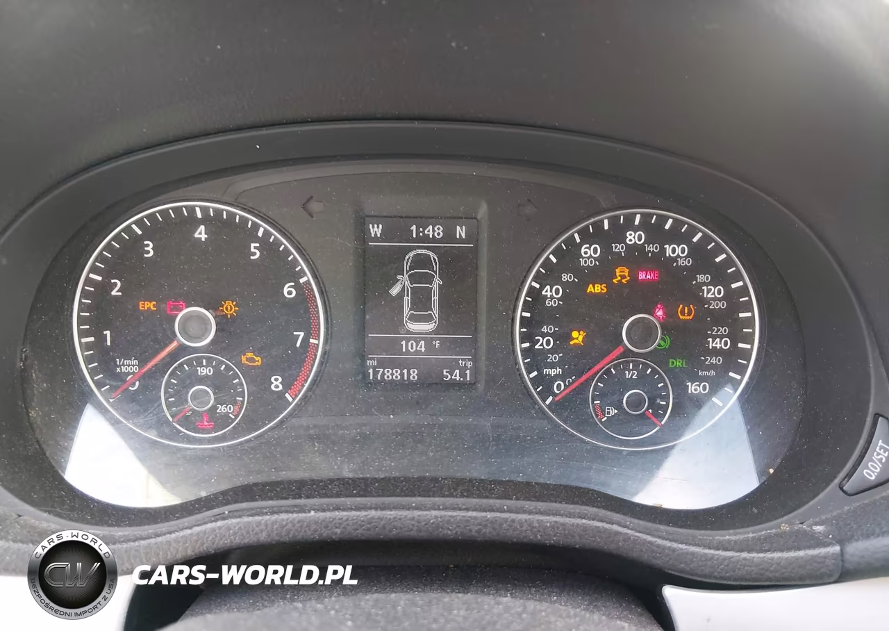 2013 Volkswagen Passat 2.5L Se VIN:1VWBH7A39DC078653 - 7
