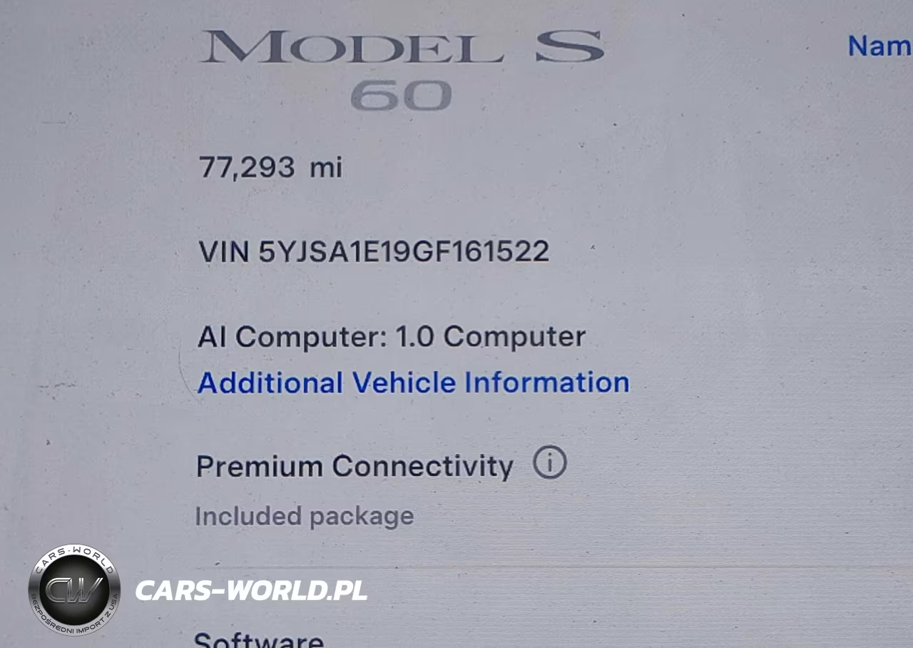 2016 Tesla Model S 60-70-75-85 VIN:5YJSA1E19GF161522 - 7