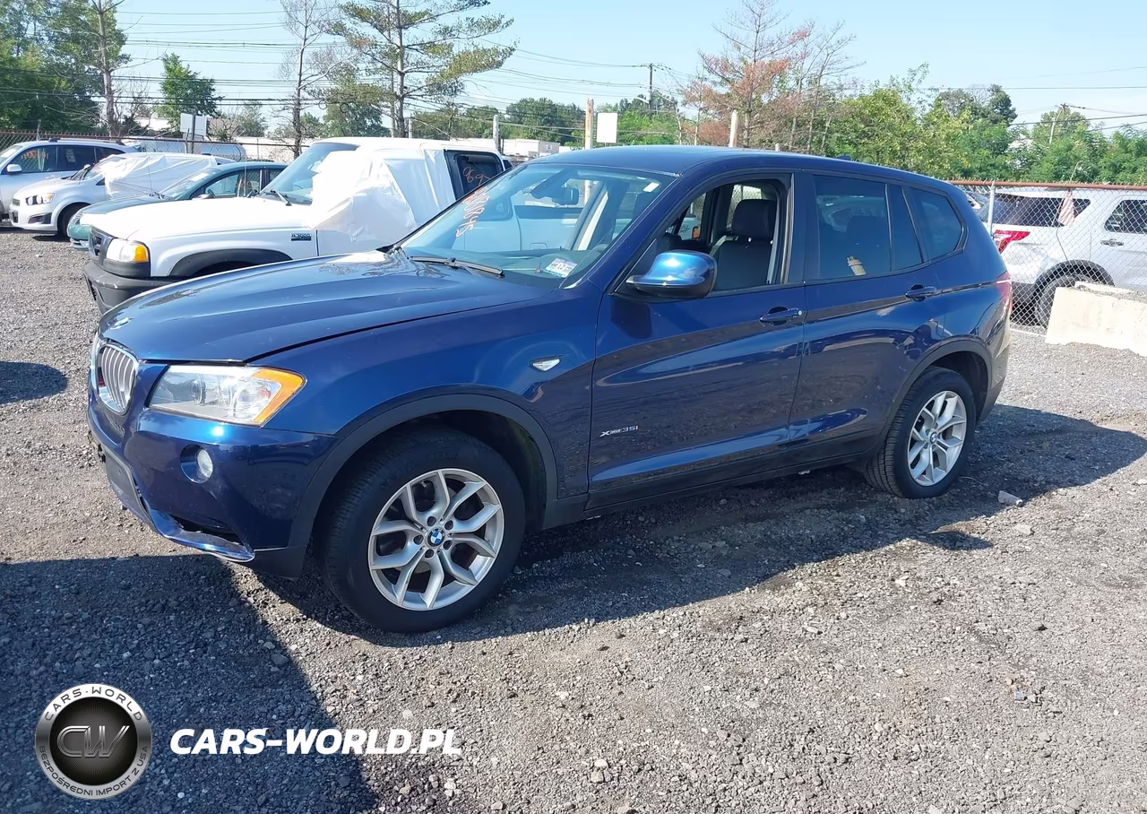 2012 BMW X3 xDrive35I VIN:5UXWX7C51CL737845 - 2