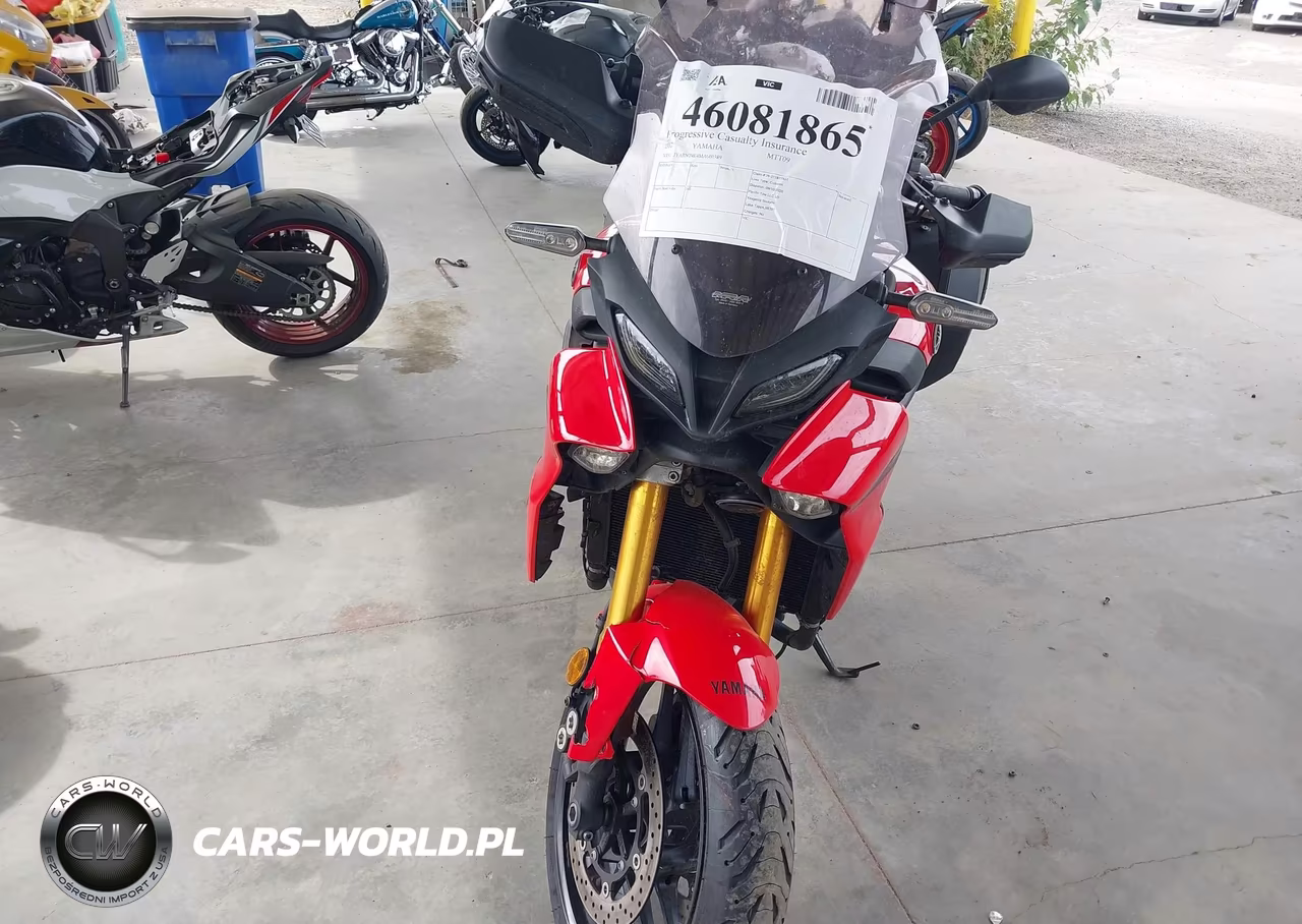 2021 Yamaha Mtt09 Gt VIN:JYARN74E4MA000389 - 5