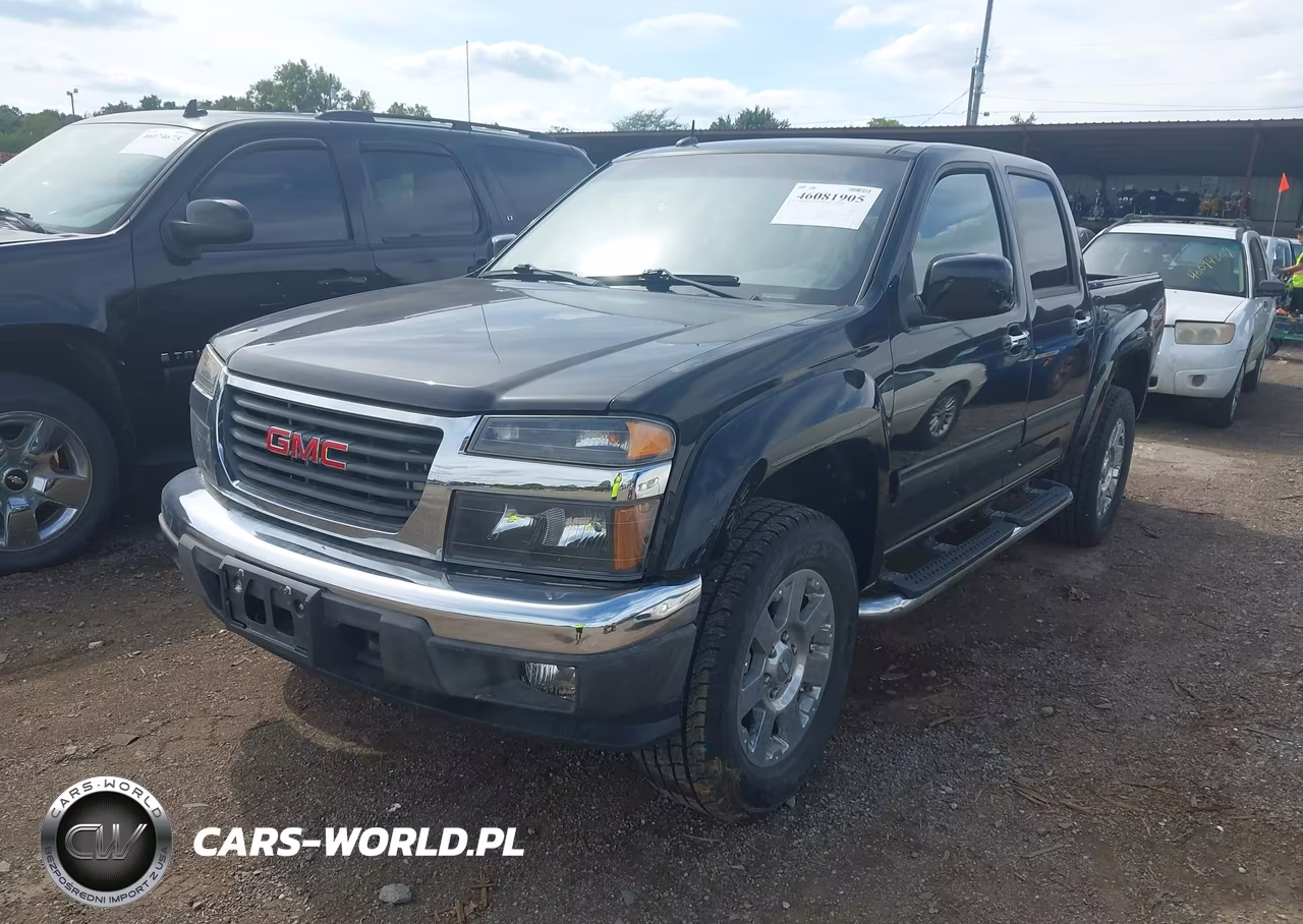 2012 GMC Canyon Sle2 VIN:1GTH6PFE3C8156875 - 2