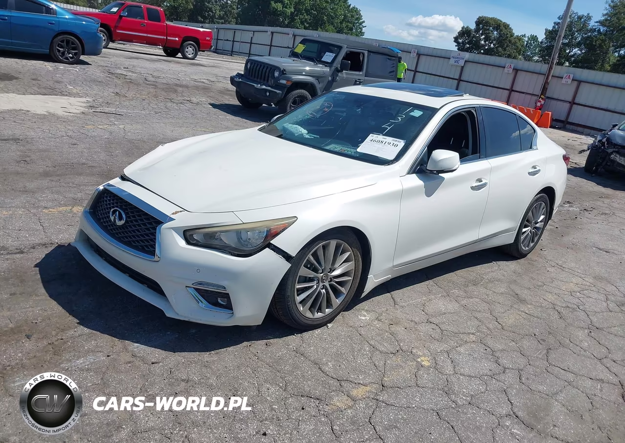 2022 Infiniti Q50 Luxe VIN:JN1EV7BP6NM311347 - 2