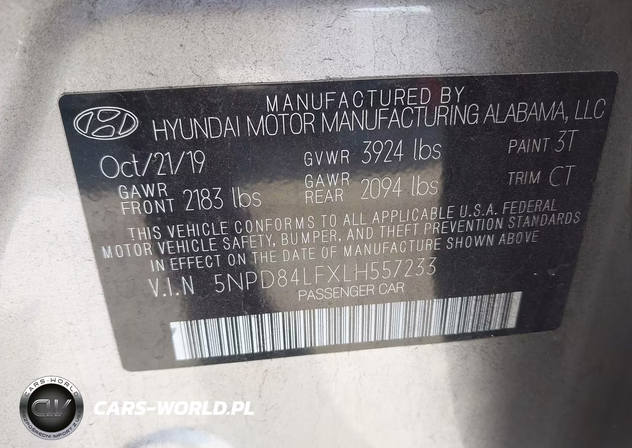 2020 Hyundai Elantra Value Edition VIN:5NPD84LFXLH557233 - 9
