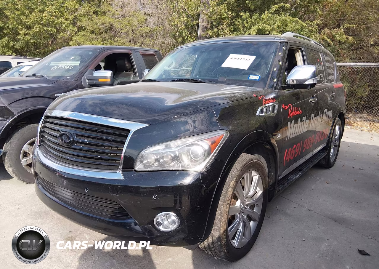 2014 Infiniti Qx80 VIN:JN8AZ2NF3E9555194 - 2