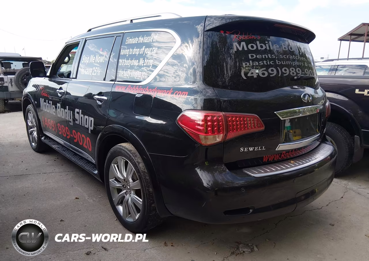 2014 Infiniti Qx80 VIN:JN8AZ2NF3E9555194 - 3