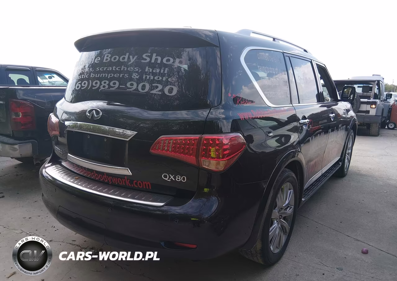 2014 Infiniti Qx80 VIN:JN8AZ2NF3E9555194 - 4