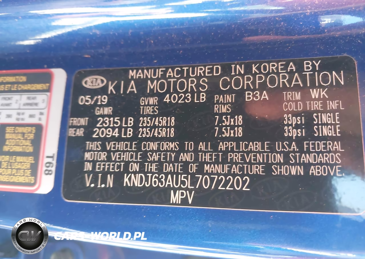 2020 Kia Soul Gt-Line VIN:KNDJ63AU5L7072202 - 9