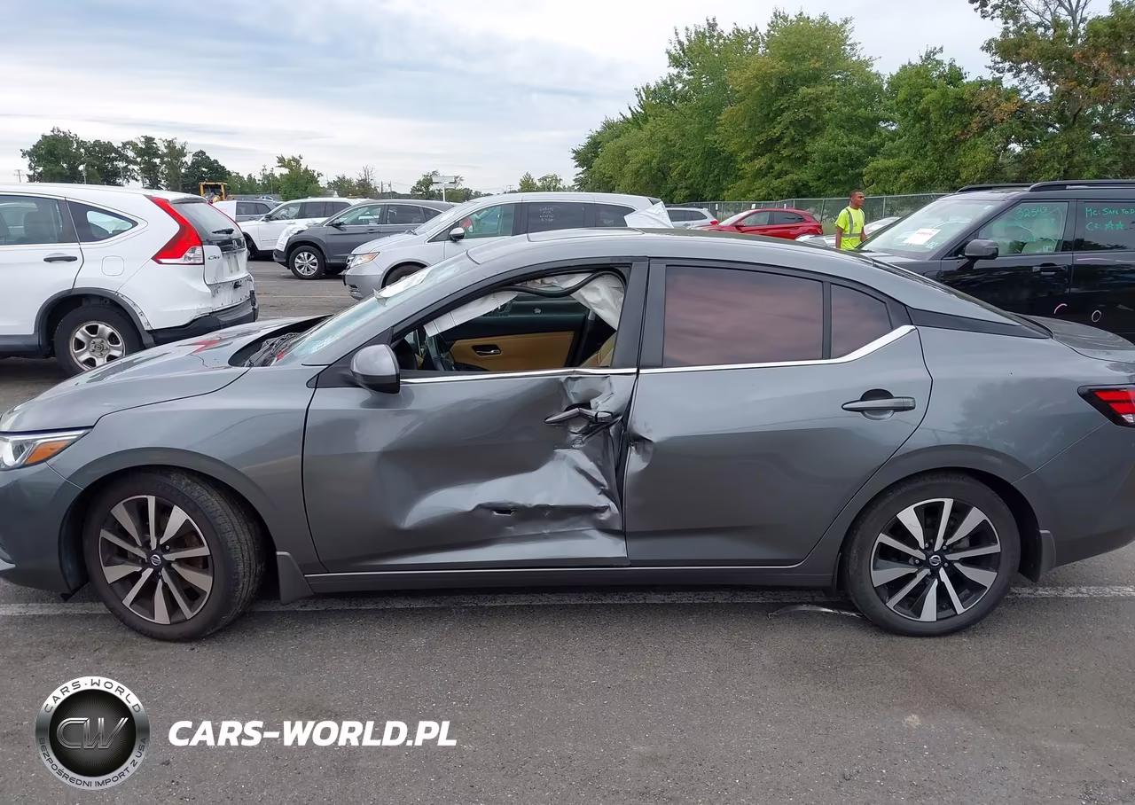 2021 Nissan Sentra Sv Xtronic Cvt VIN:3N1AB8CV3MY280483 - 14