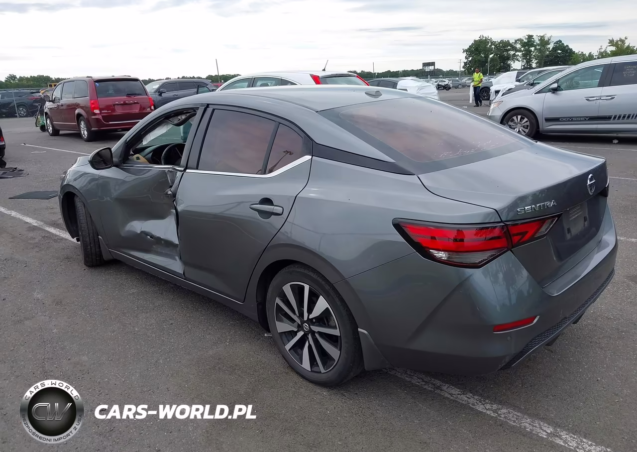 2021 Nissan Sentra Sv Xtronic Cvt VIN:3N1AB8CV3MY280483 - 3