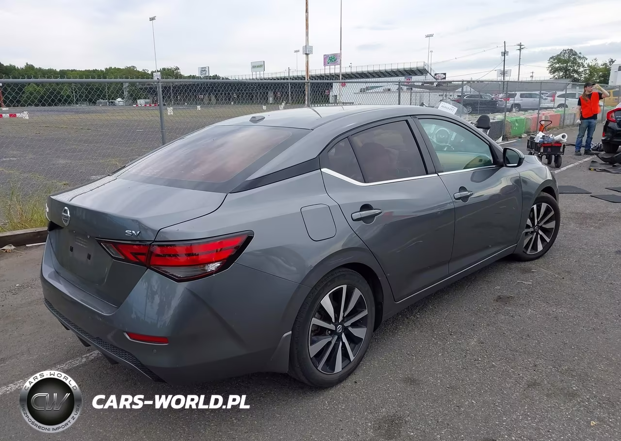 2021 Nissan Sentra Sv Xtronic Cvt VIN:3N1AB8CV3MY280483 - 4