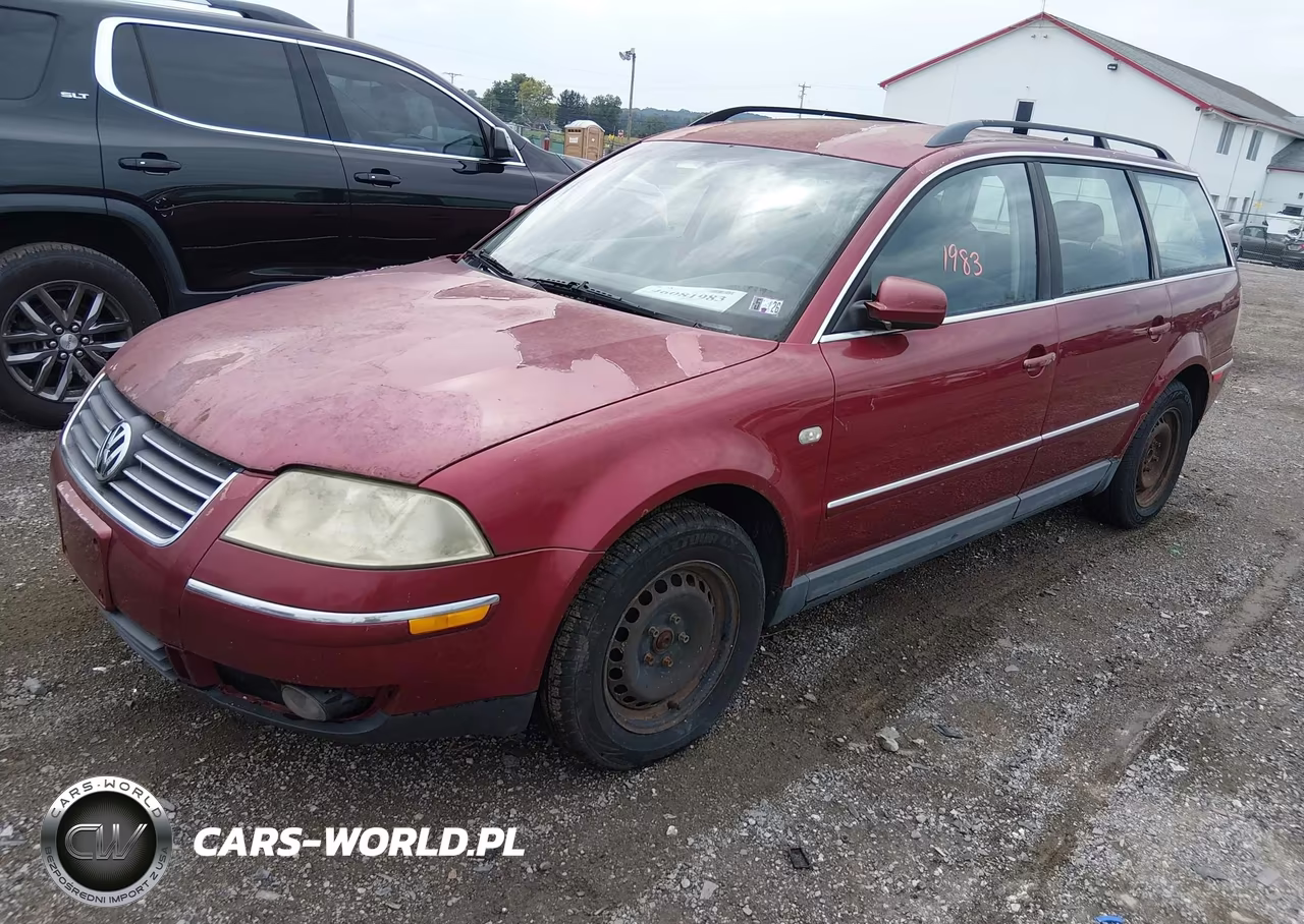 2002 Volkswagen Passat Gls VIN:WVWVD63B42E420389 - 2