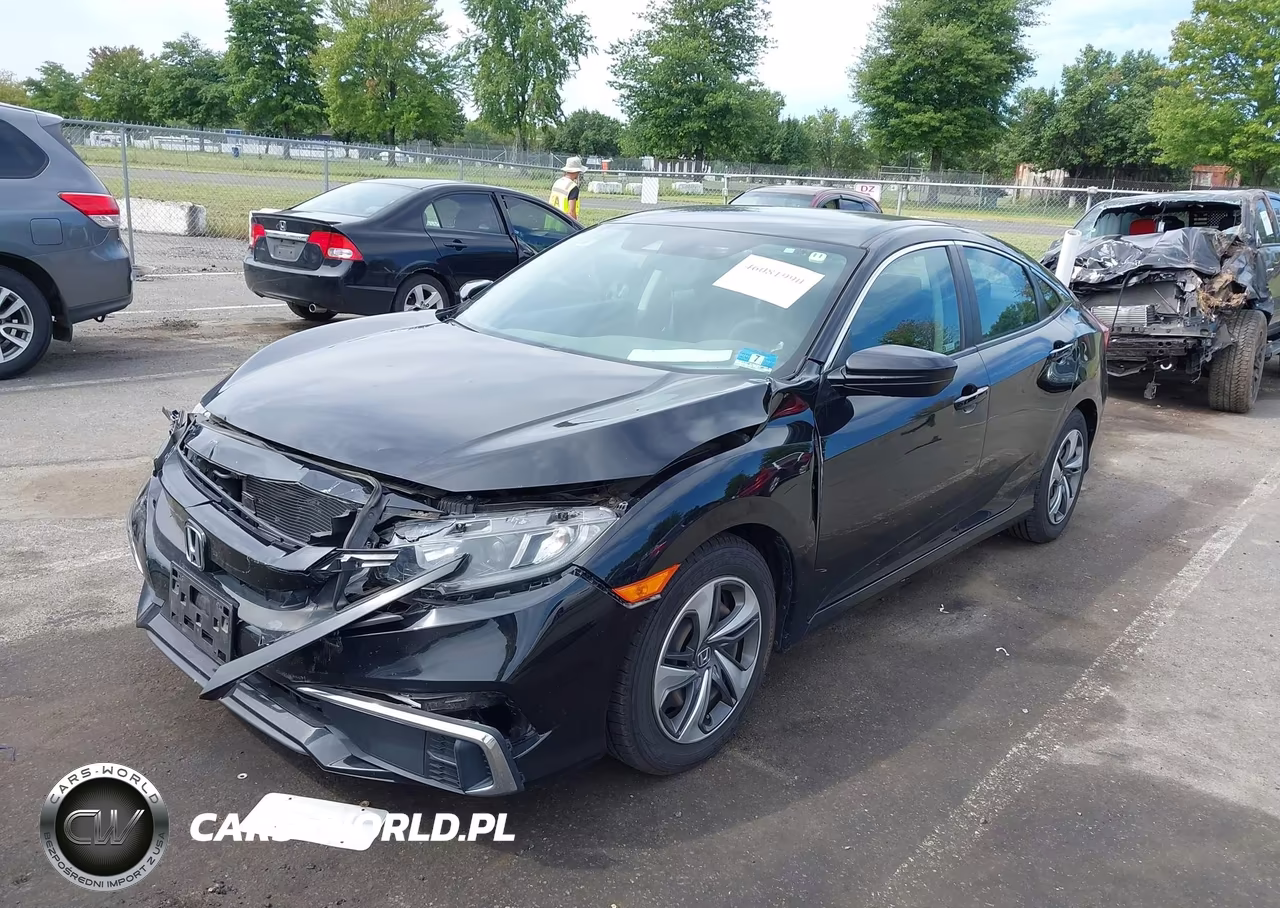 2020 Honda Civic Lx VIN:2HGFC2F60LH544346 - 2
