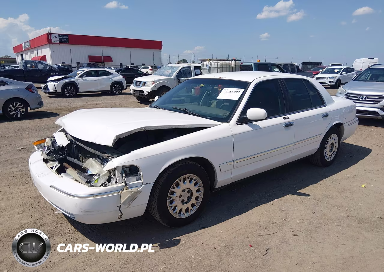 2003 Mercury Grand Marquis Gs VIN:2MEFM74W13X619037 - 2