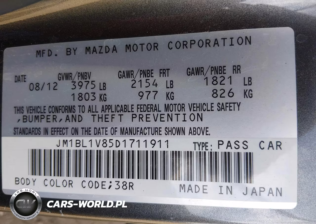 2013 Mazda Mazda3 I Touring VIN:JM1BL1V85D1711911 - 9