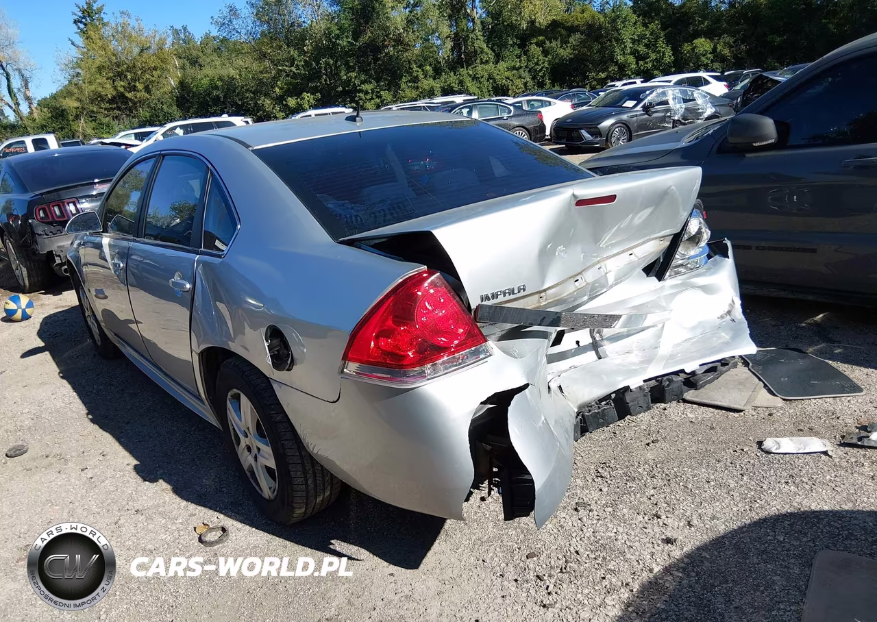 2010 Chevrolet Impala Ls VIN:2G1WA5EN2A1135407 - 3