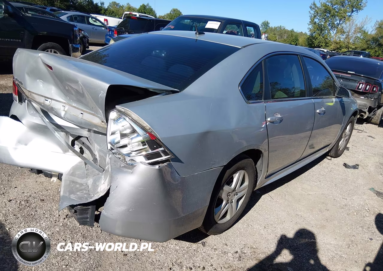 2010 Chevrolet Impala Ls VIN:2G1WA5EN2A1135407 - 4