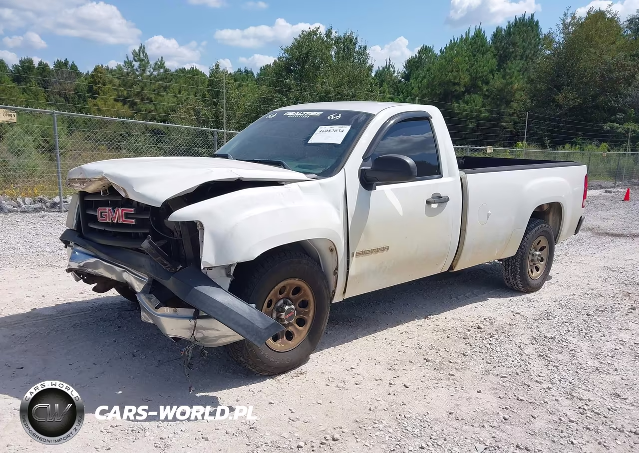 2008 GMC Sierra 1500 Work Truck VIN:1GTEC14X18Z290606 - 2