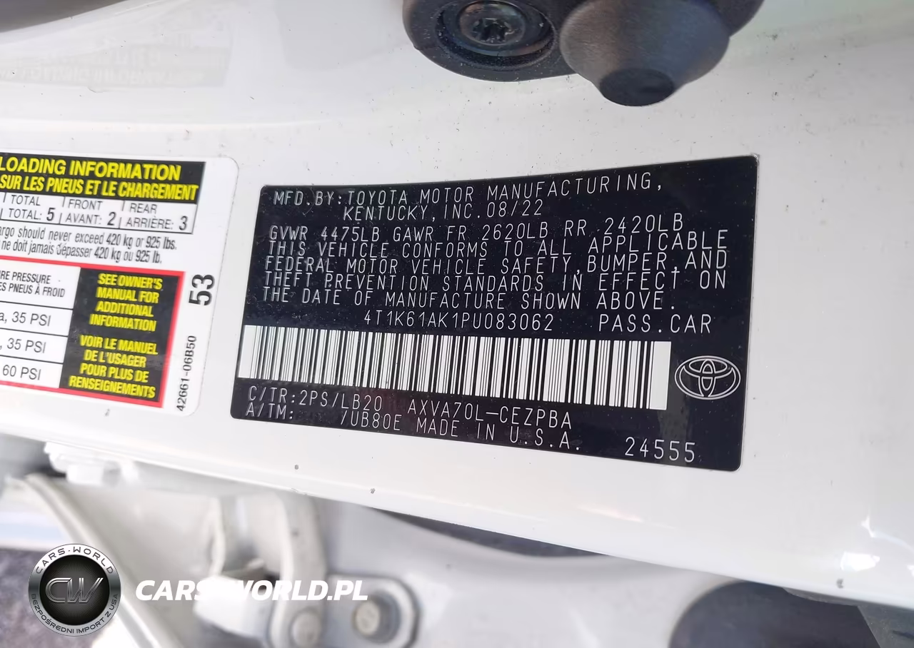 2023 Toyota Camry Xse VIN:4T1K61AK1PU083062 - 9
