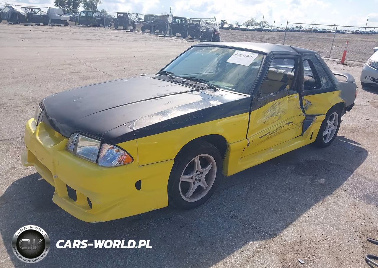 1992 Ford Mustang Lx VIN:1FACP40E0NF148736 - 2